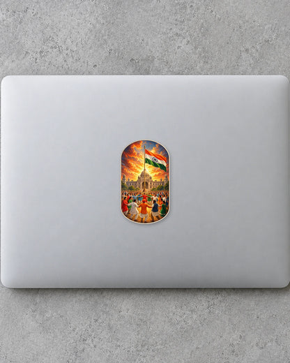 Swatantrata Utsav hard surface patch mockup