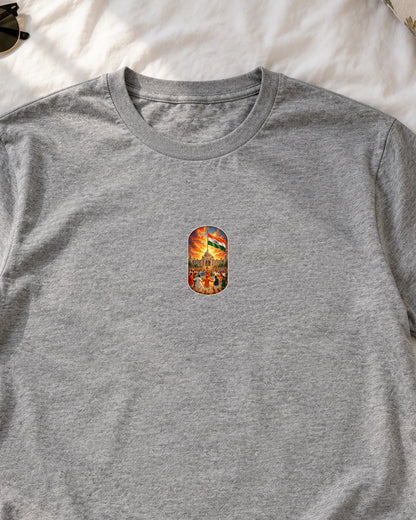 Swatantrata Utsav iron-on patch on clothes