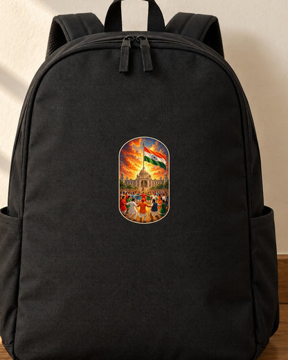 Swatantrata Utsav iron-on patch on clothes
