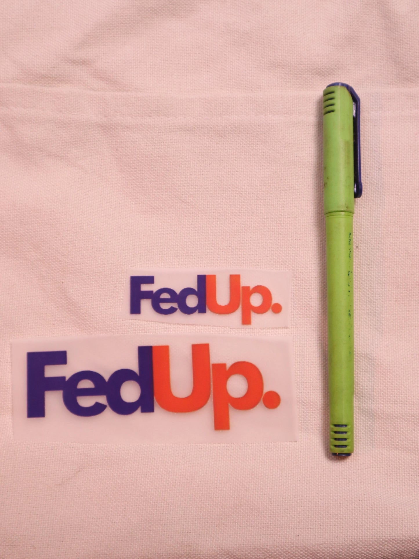 FedUp | Iron-on Patch | Moodvertising