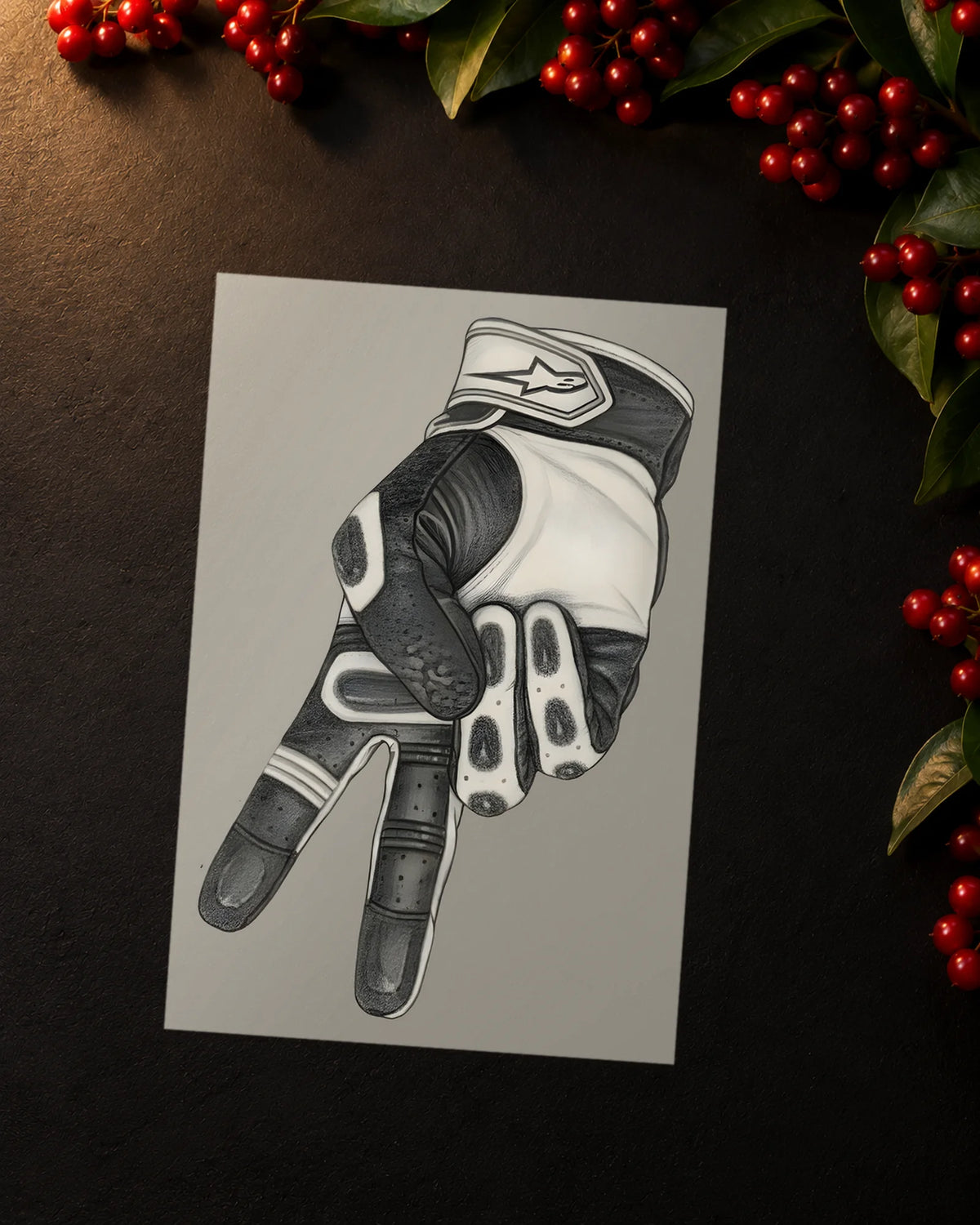 The Apex Grip iron-on patch transfer