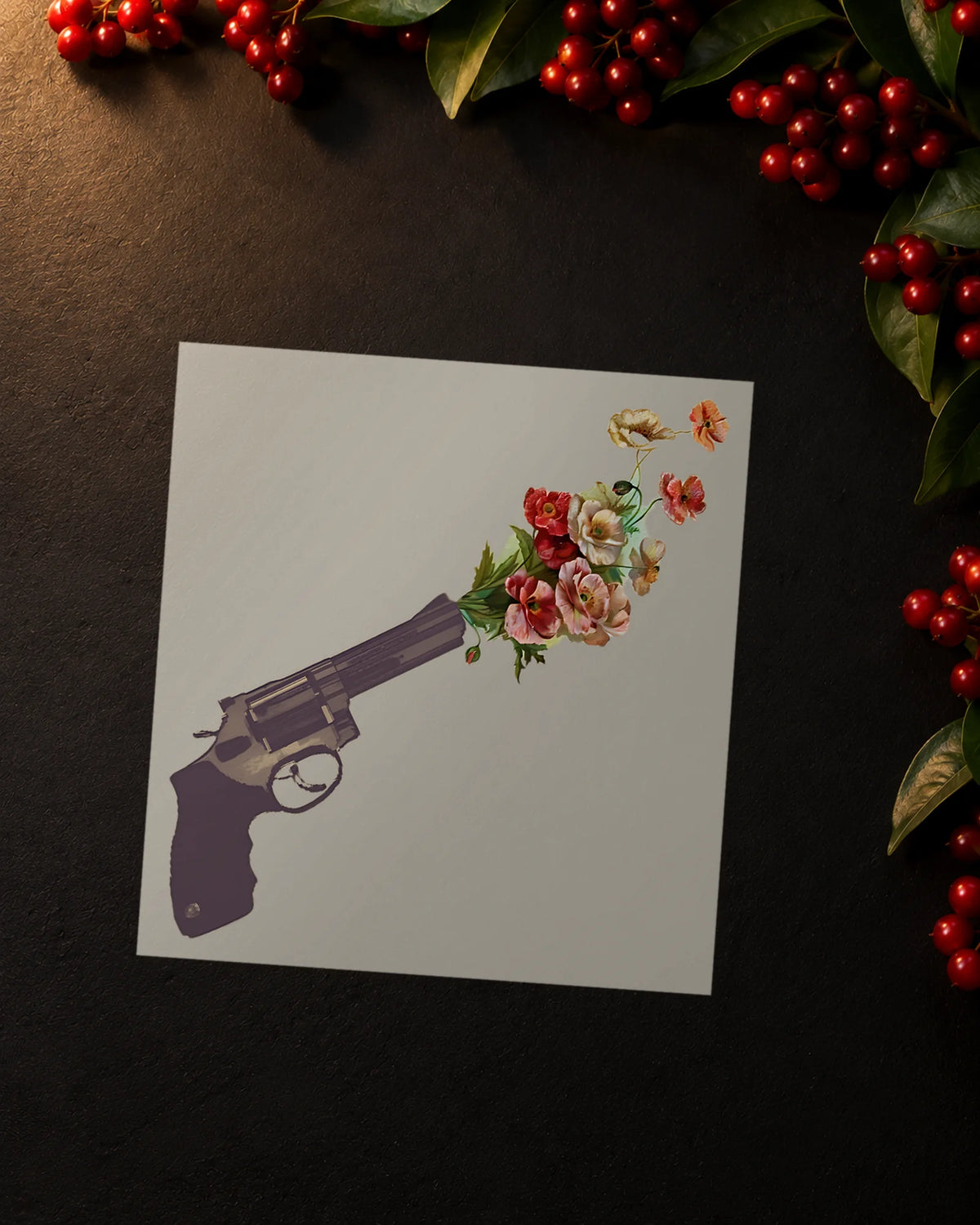 The Fragile Firearm iron-on patch transfer