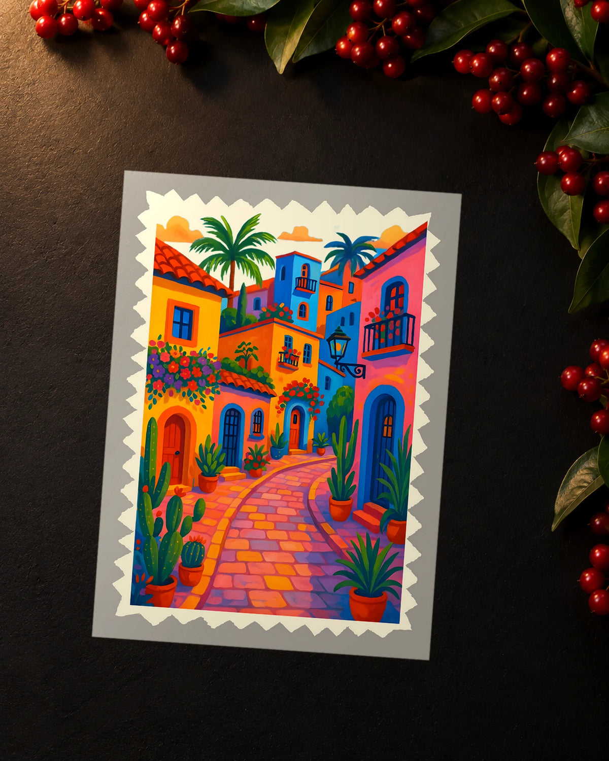 The Global Stamp iron-on patch transfer