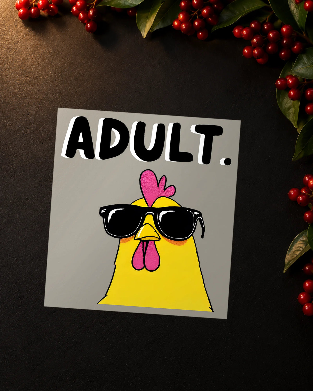 The Maturity Mandate iron-on patch transfer