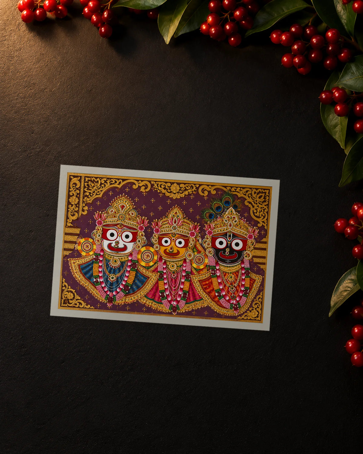The Puri Trinity iron-on patch transfer