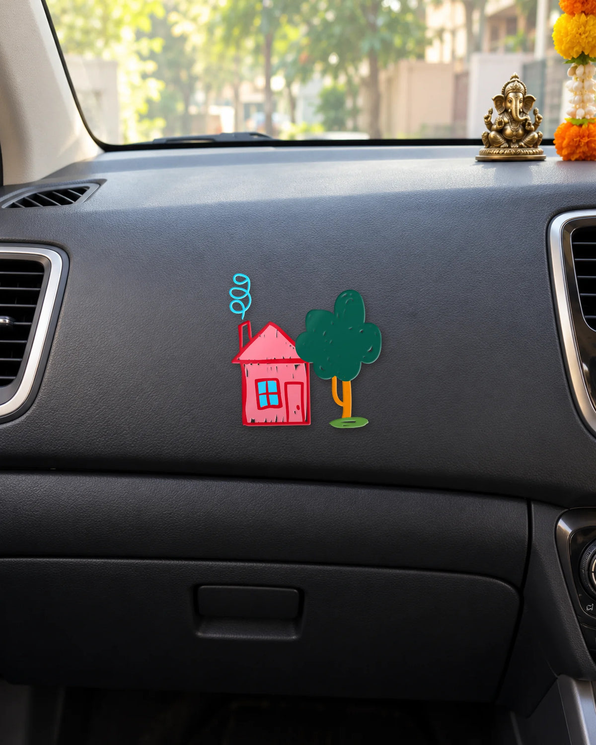 The Red Roof hard surface patch mockup