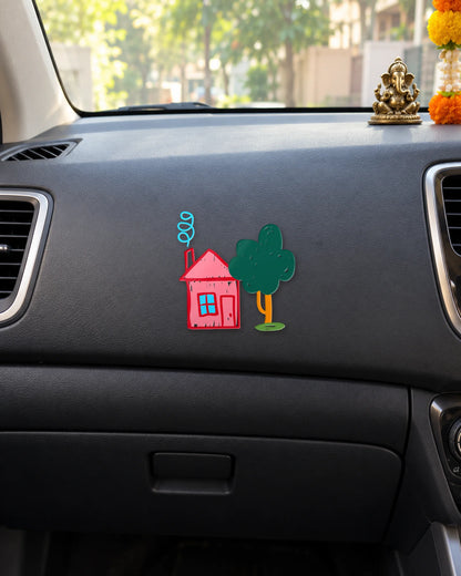 The Red Roof hard surface patch mockup