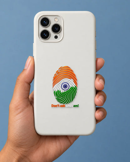 Tiranga DNA hard surface patch mockup
