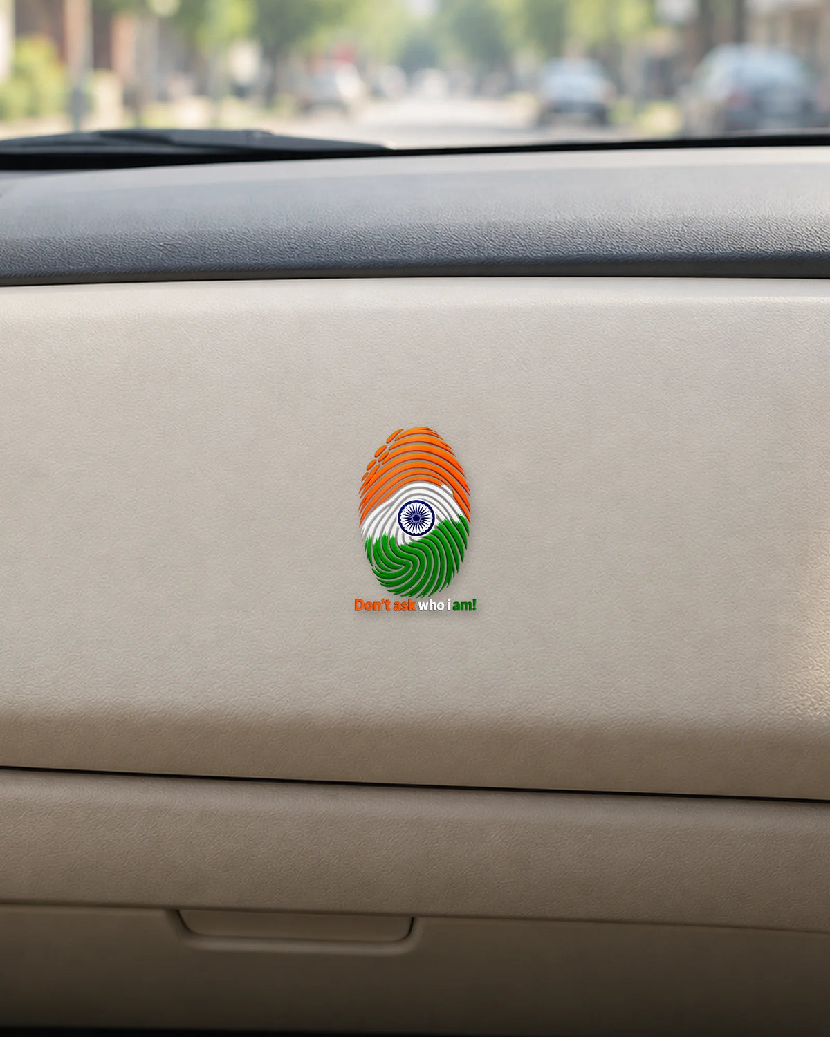 Tiranga DNA hard surface patch mockup