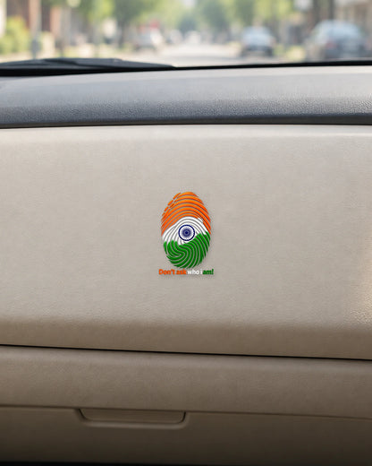 Tiranga DNA hard surface patch mockup