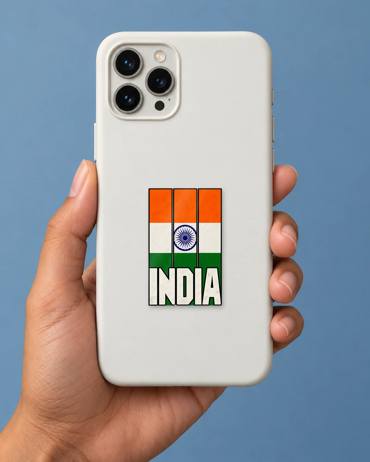 Tiranga India hard surface patch mockup