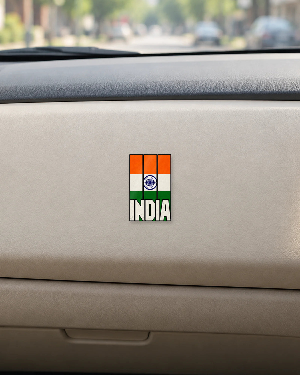 Tiranga India hard surface patch mockup