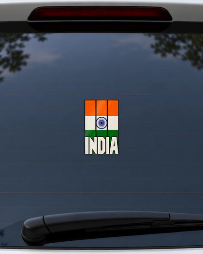 Tiranga India hard surface patch mockup
