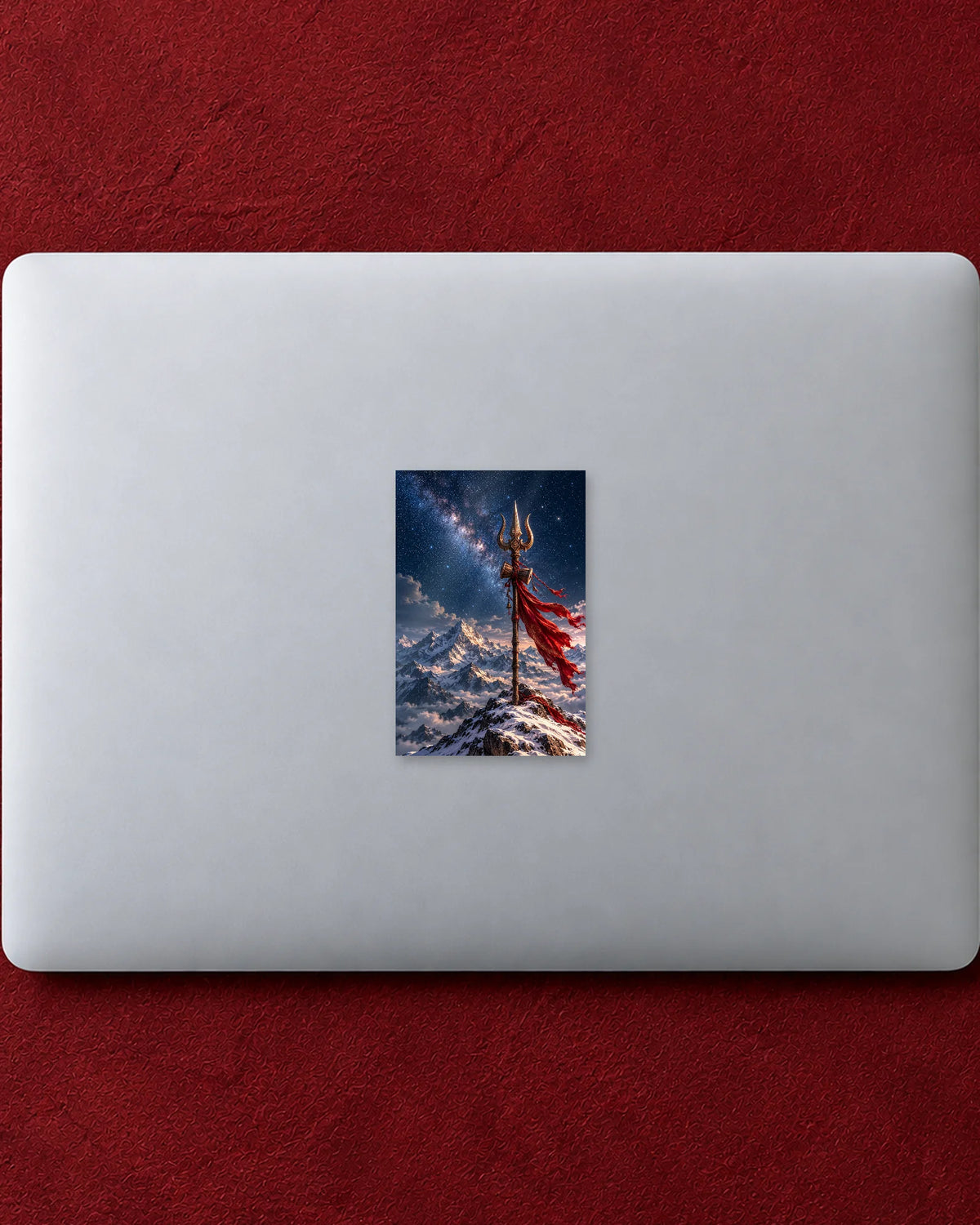 Kailash Trishul hard surface patch mockup