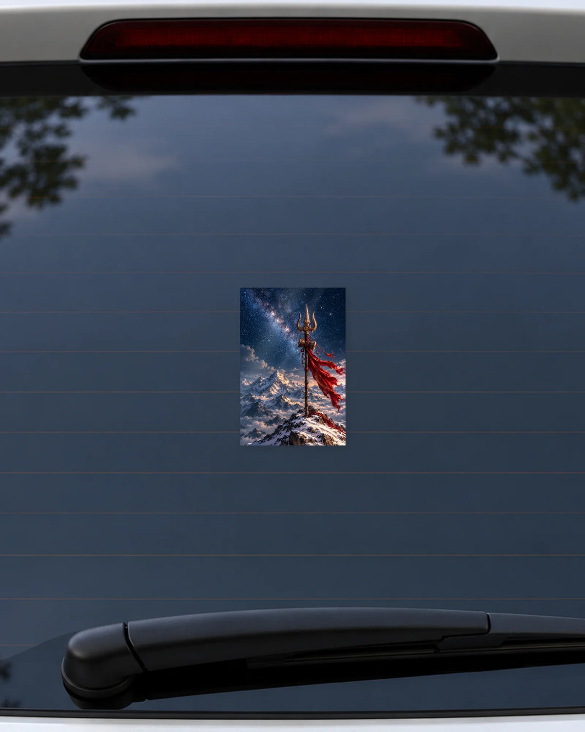 Kailash Trishul hard surface patch mockup
