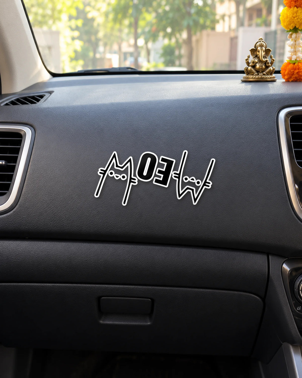 Typurrgraphy sticker mockup