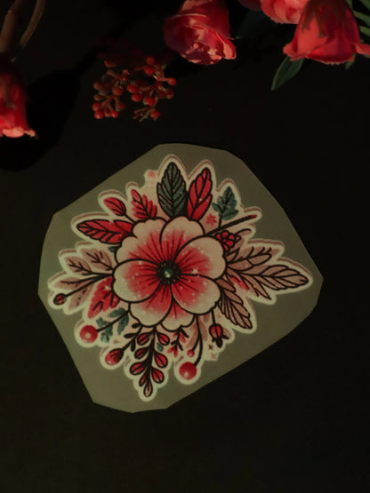 Berry Blossom Charm | Iron on patch | Pinterest Flowers