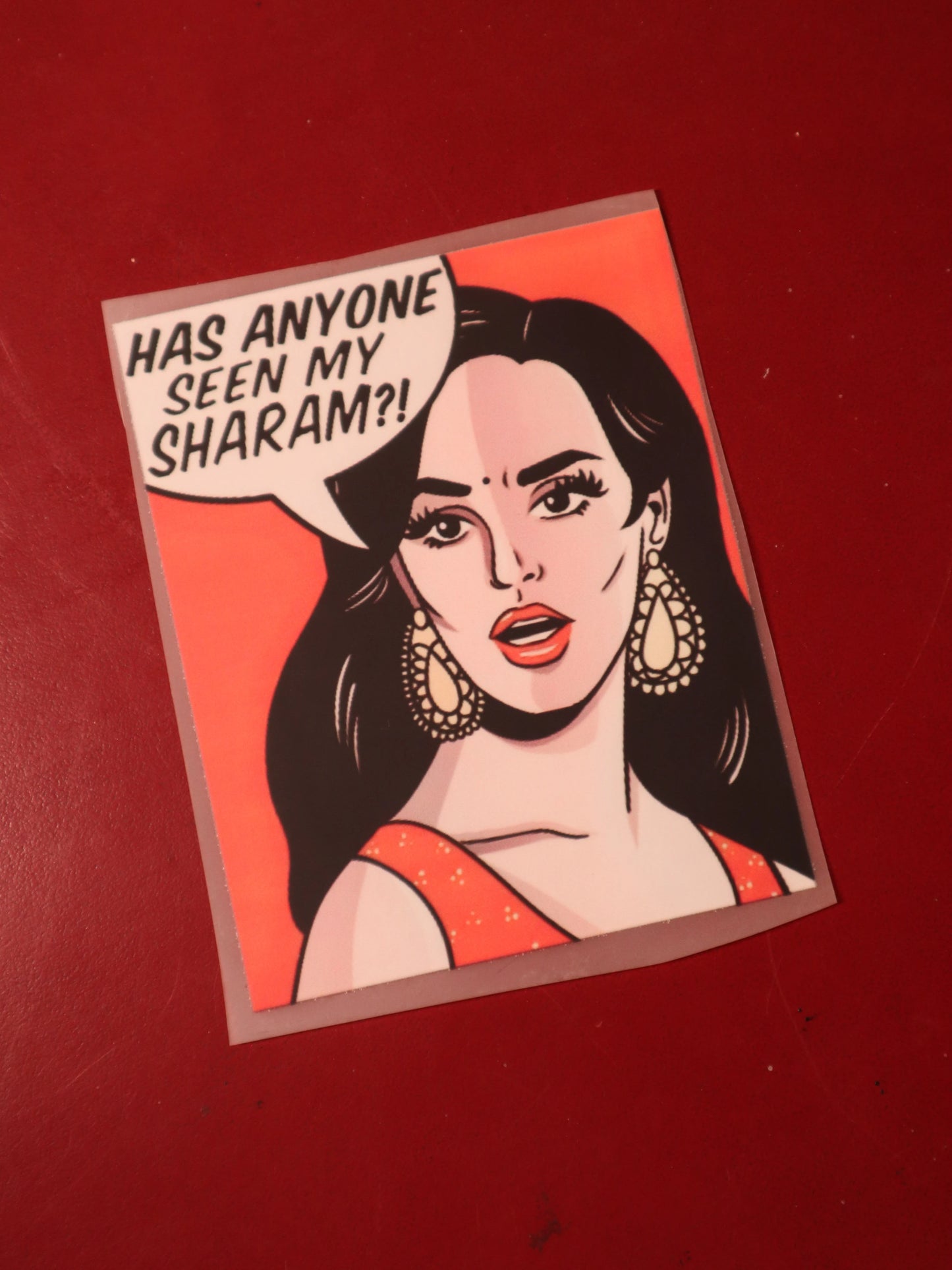 Sharam Kahan Hai?! | Iron-on Patch | Girlie Pop