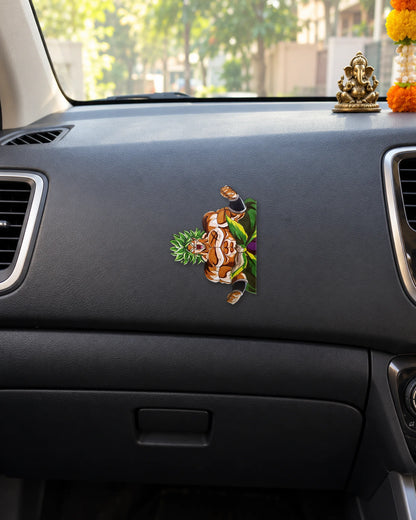Unleashed Rage sticker mockup