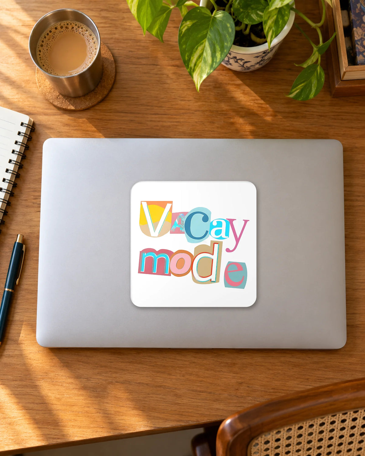 Vacay Mode sticker mockup