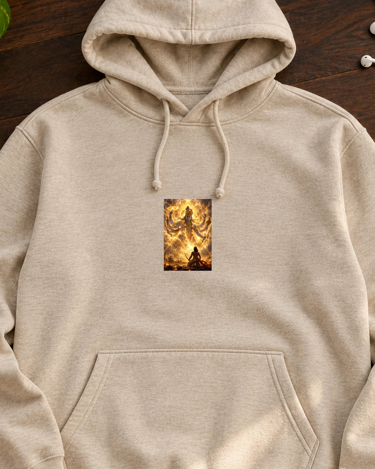 Vishwaroop Darshan iron-on patch on clothes
