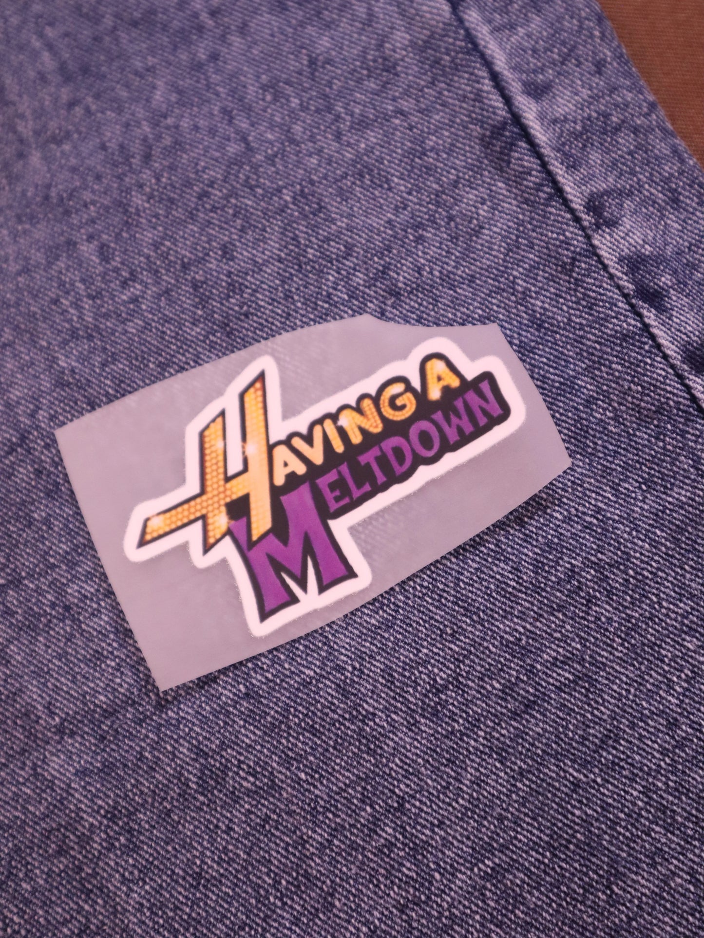 Having a meltdown | Iron-on Patch | Moodvertising