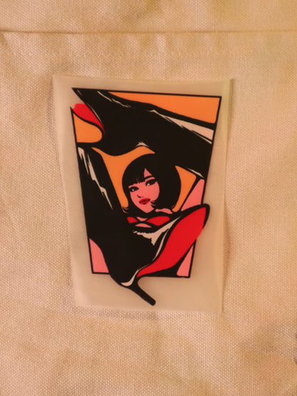 Boots & Bad Decisions | Iron-on Patch | Girlie Pop