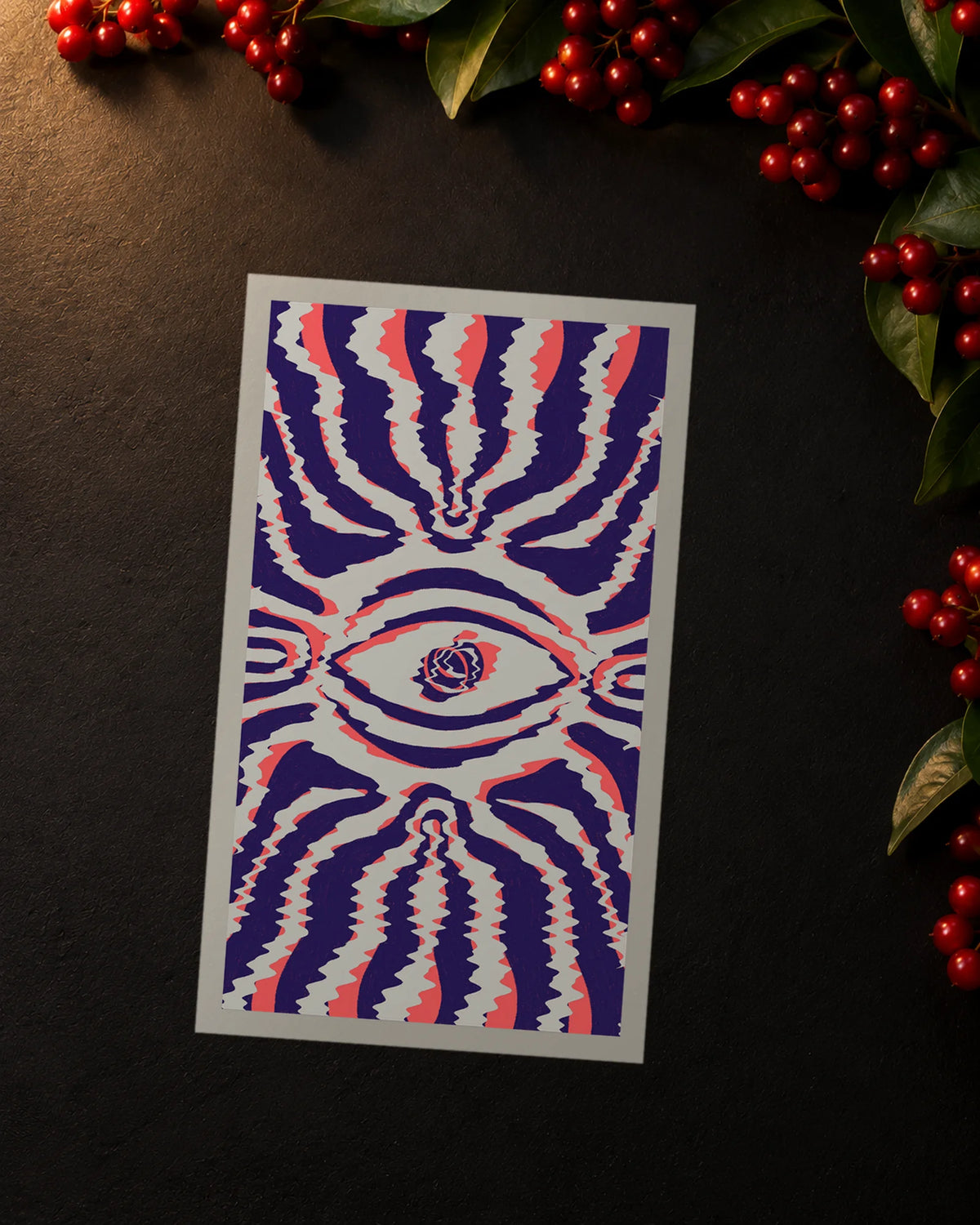 Warped Reality iron-on patch transfer