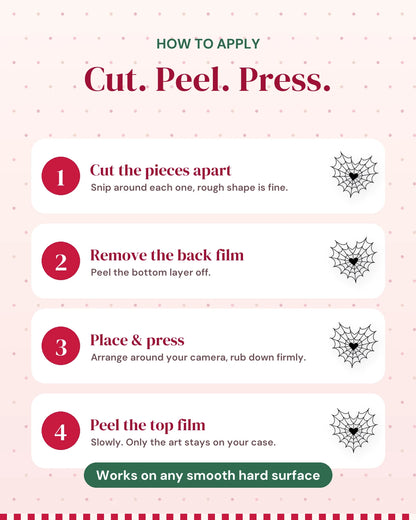 Web Of Love: how to apply