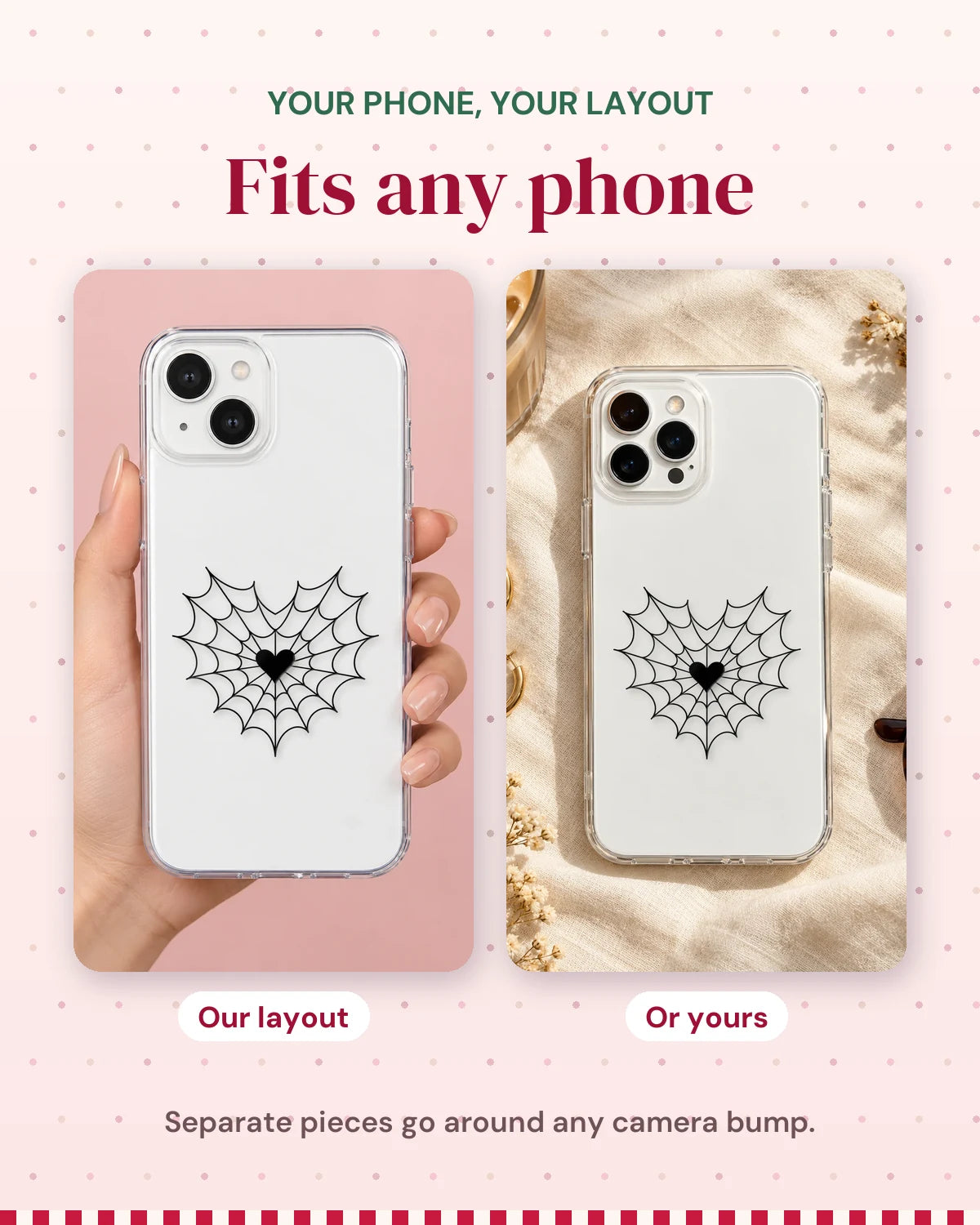 Web Of Love: your phone, your layout
