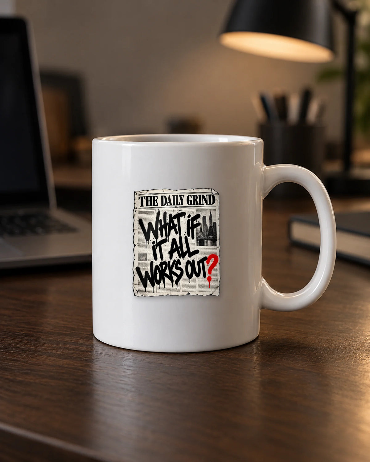 What If It Works Out hard surface patch mockup