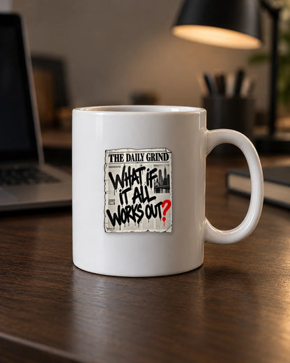 What If It Works Out hard surface patch mockup