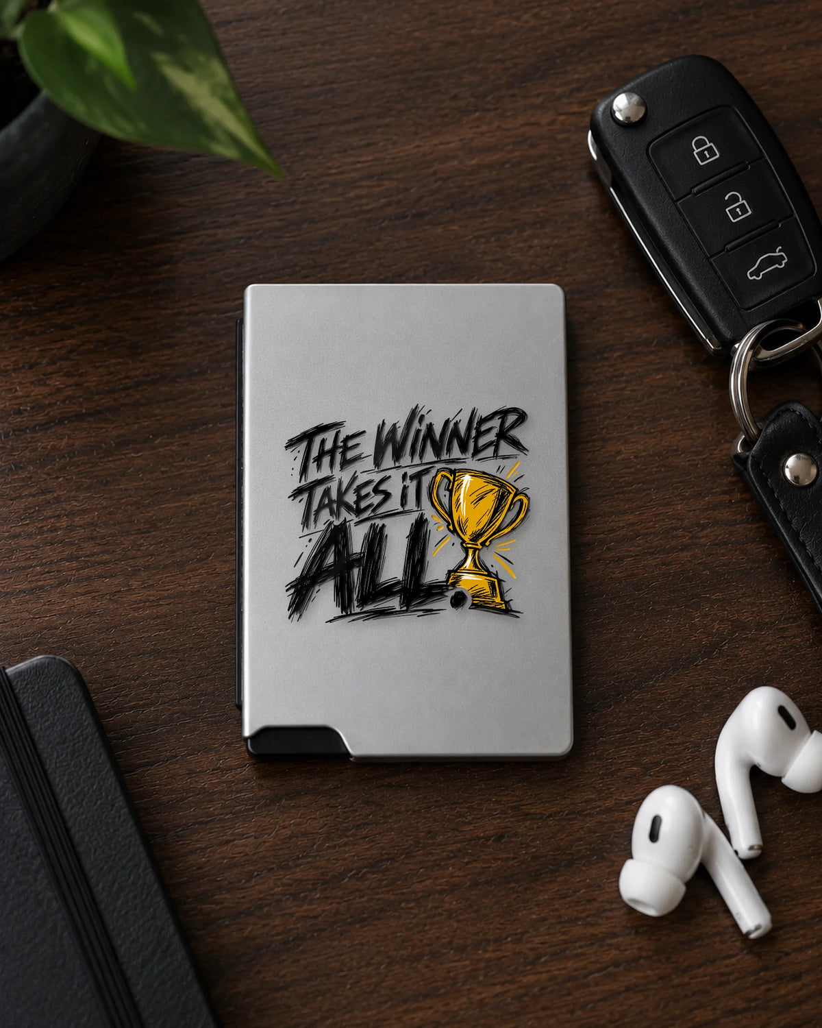 Winner Takes It All hard surface patch mockup