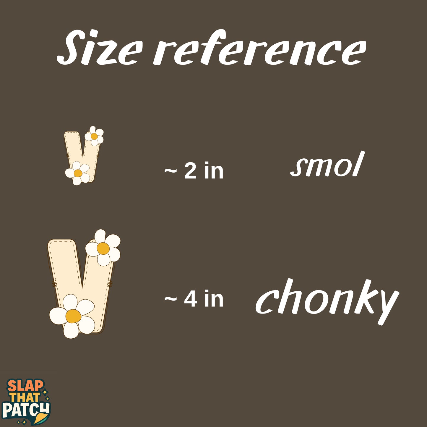 Bloom Font | Iron-on Patch | Floral Alphabet Sticker