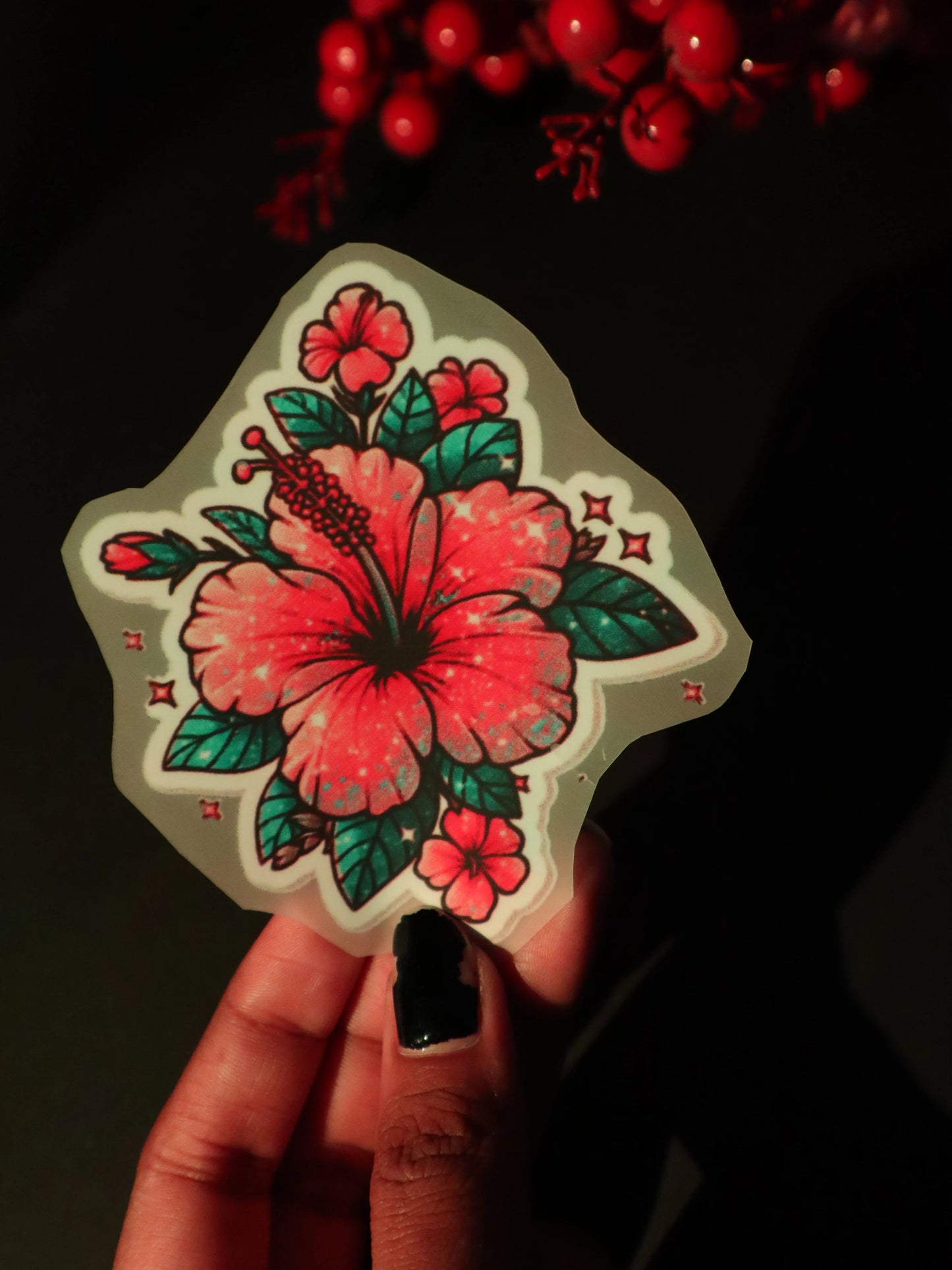 Tropical Hibiscus Glow | Iron on patch | Pinterest Flowers