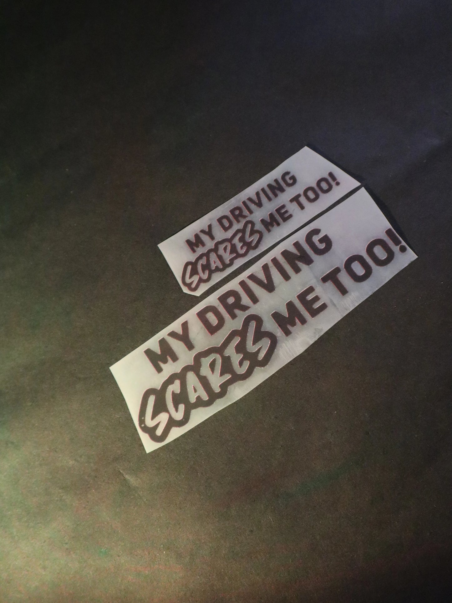 My Driving Scares Me Too! | Iron-on Patch | Rider's Creed