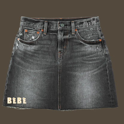 Bloom Font | Iron-on Patch | Floral Alphabet Sticker