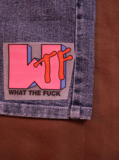 What the fuck | Iron-on Patch | Moodvertising