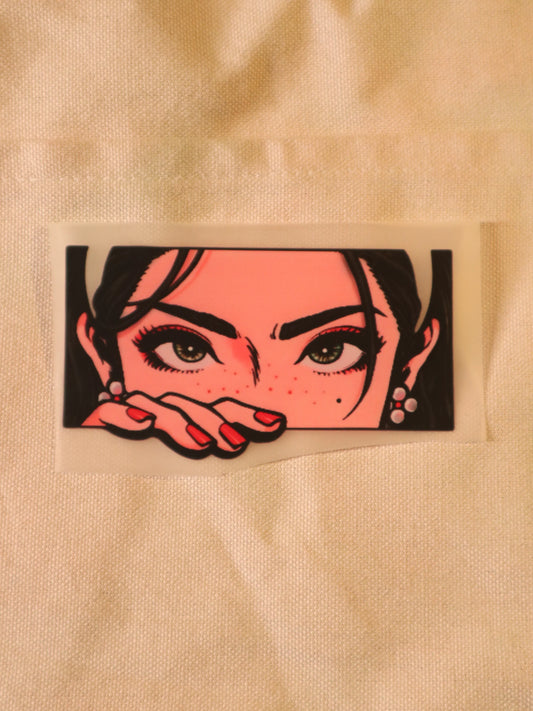Eyes on You | Iron-on Patch | Girlie Pop