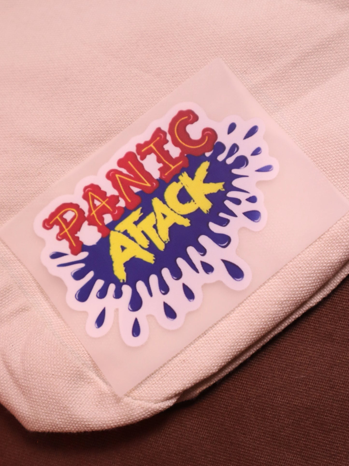 Panic Attack | Iron-on Patch | Moodvertising