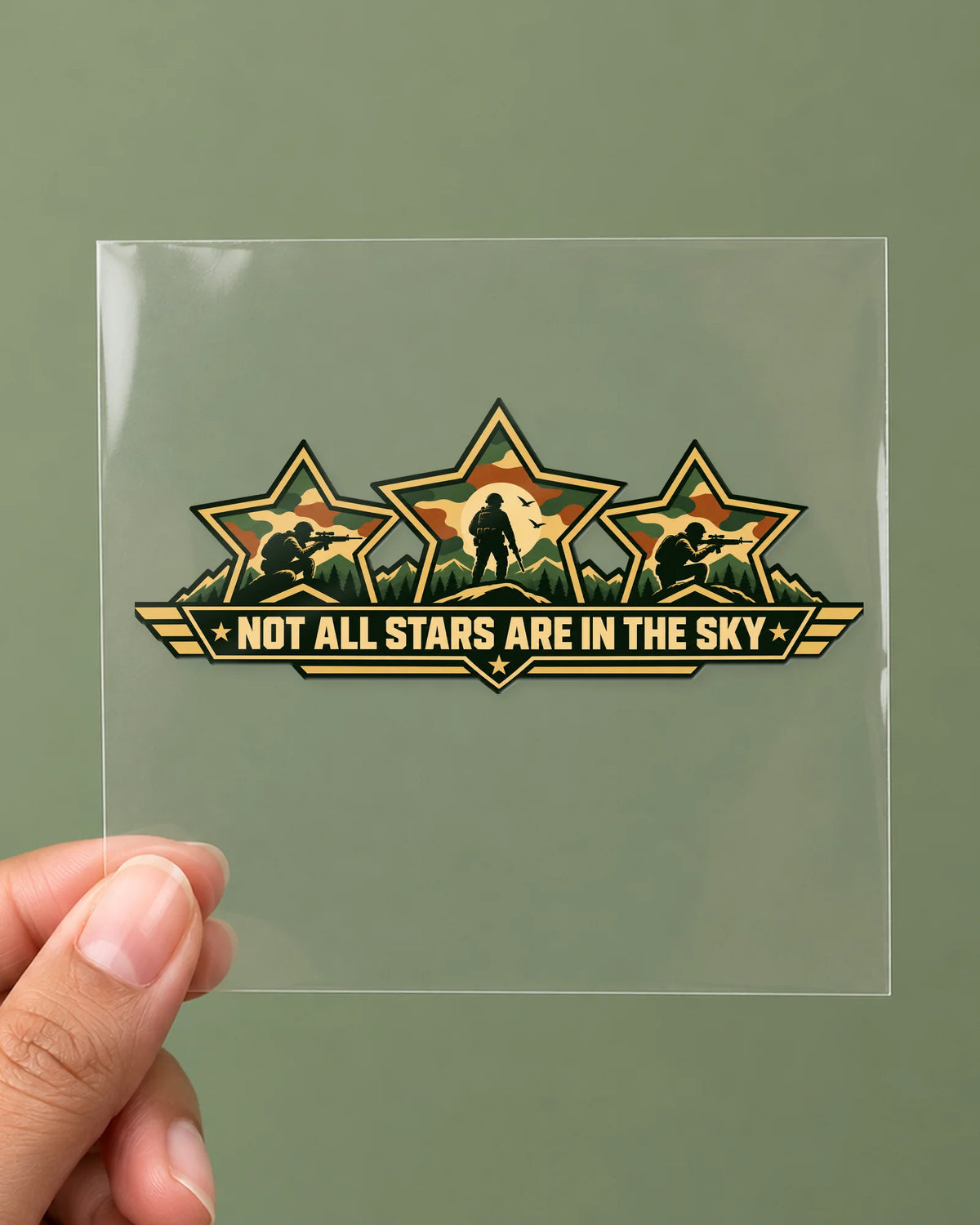 Zameen Ke Sitare hard surface patch on clear film