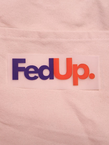 FedUp | Iron-on Patch | Moodvertising