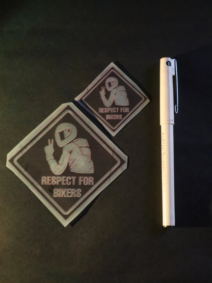 Respect for Bikers | Iron-on Patch | Rider's Creed