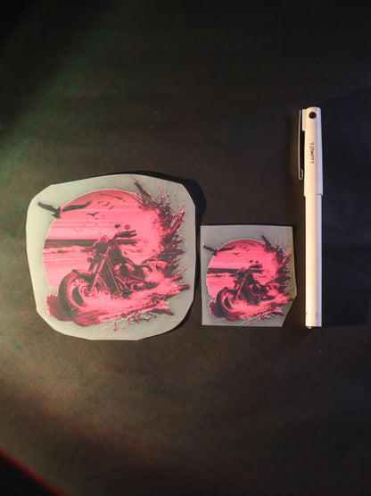 Ride into the Dusk | Iron-on Patch | Rider's Creed