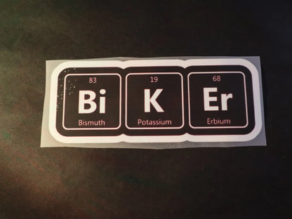 Periodic Biker | Iron-on Patch | Rider's Creed